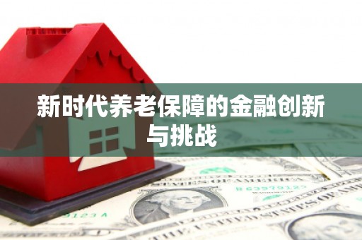 草屯新时代养老保障的金融创新与挑战