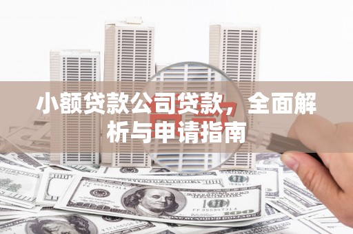 草屯小额贷款公司贷款，全面解析与申请指南
