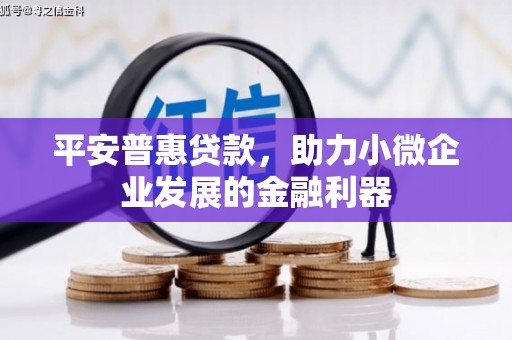 草屯平安普惠贷款，助力小微企业发展的金融利器