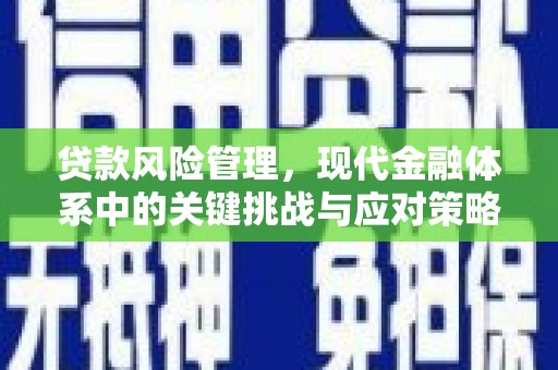 草屯贷款风险管理，现代金融体系中的关键挑战与应对策略