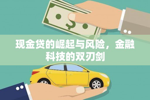草屯现金贷的崛起与风险，金融科技的双刃剑
