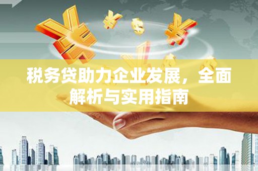 草屯税务贷助力企业发展，全面解析与实用指南