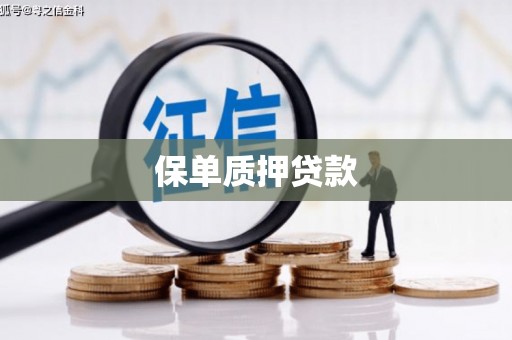 草屯保单质押贷款